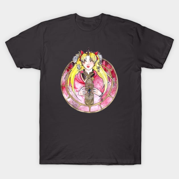 Ereshkigal, Queen of Underworld T-Shirt by Nenril